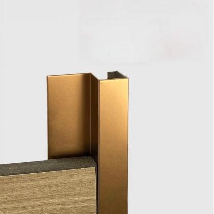 Stainless Steel Square Edged Tile Trim Profile New Arrival Special Finish