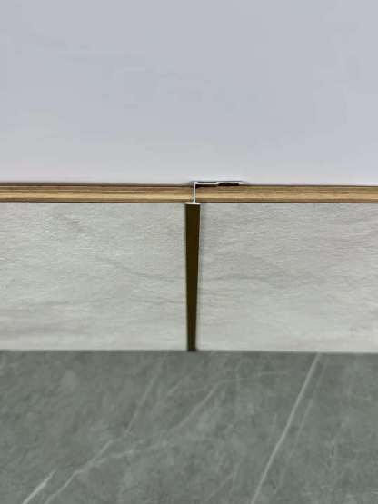 Aluminum joint for floor annd wall