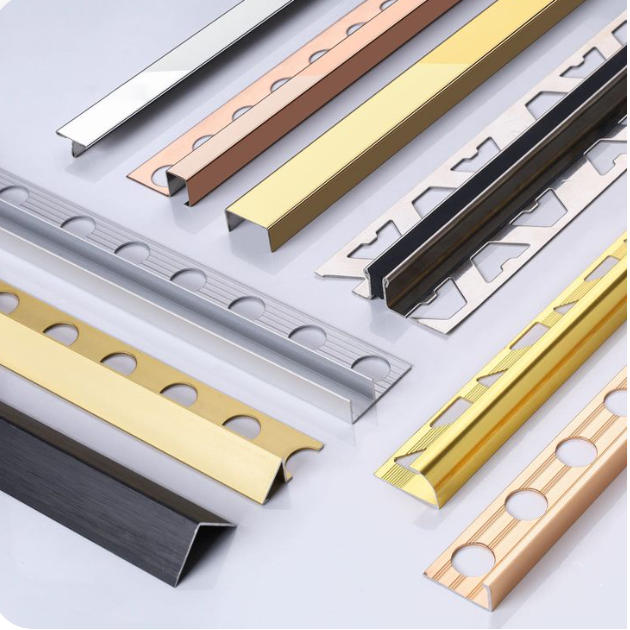Aluminum Tile Edge Profile For Wall 