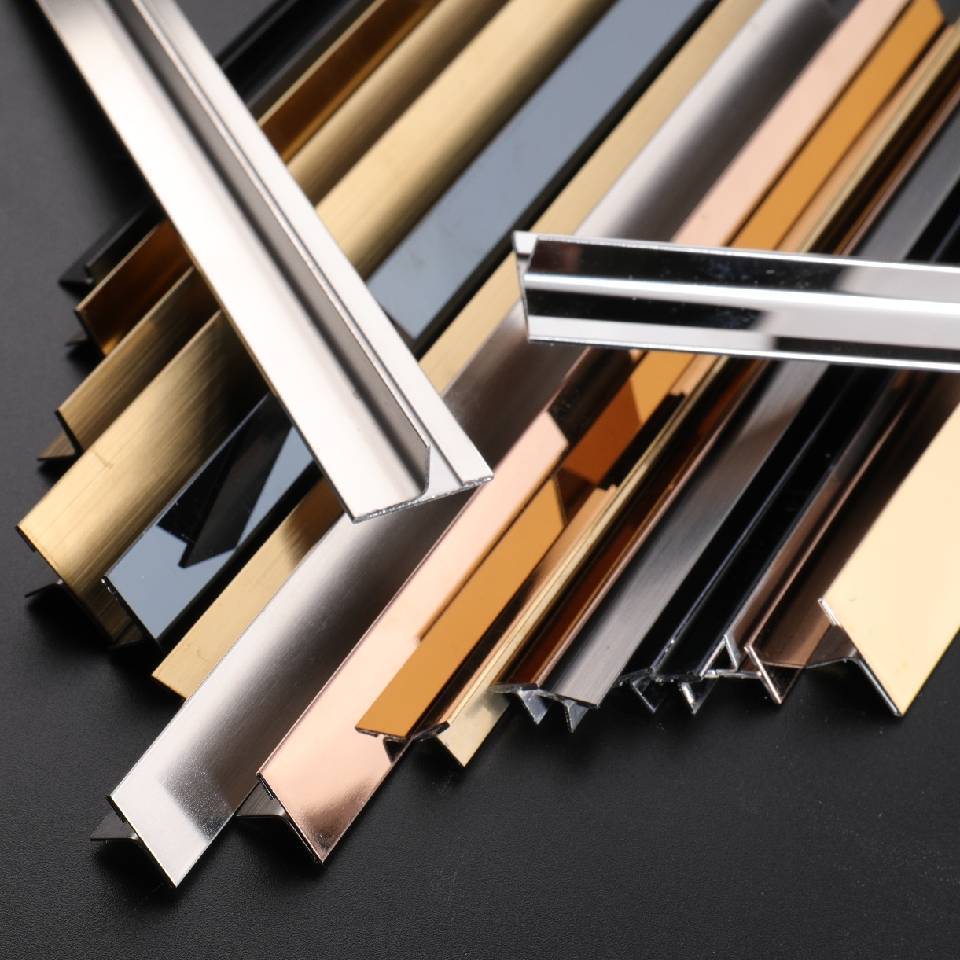 Decorative T profiles V-grooved Style