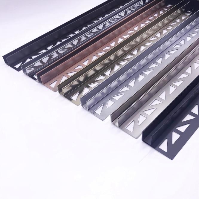 Stainless Steel Shower Glass Profile For Support Glass Panels