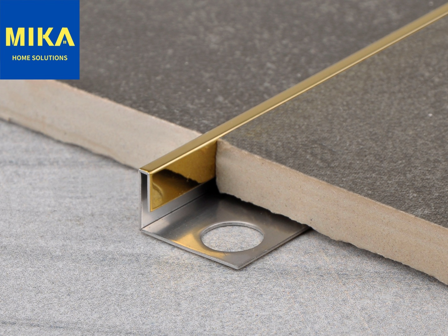 L Shaped Edged Tile Trim Profiles For Floors And Walls