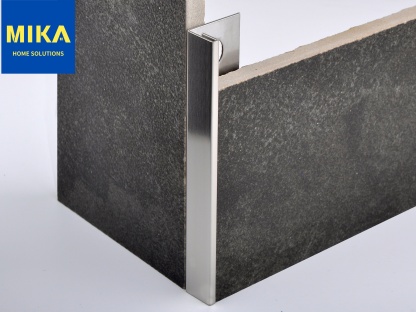 L Shaped Edged Tile Trim Profiles For Floors And Walls
