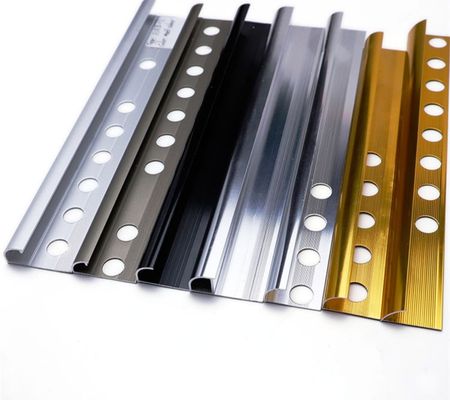 Aluminum Round Shaped Edged Tile Trim