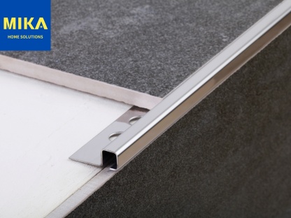 Square Edging Tile Trim Profiles Stainless Steel 