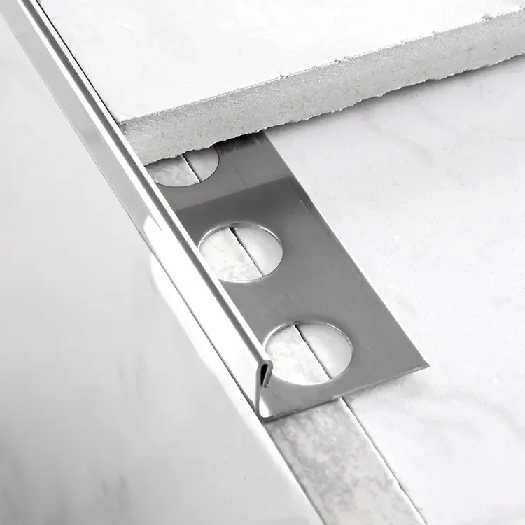 L Shape Stainless Steel Tile Trim Profile