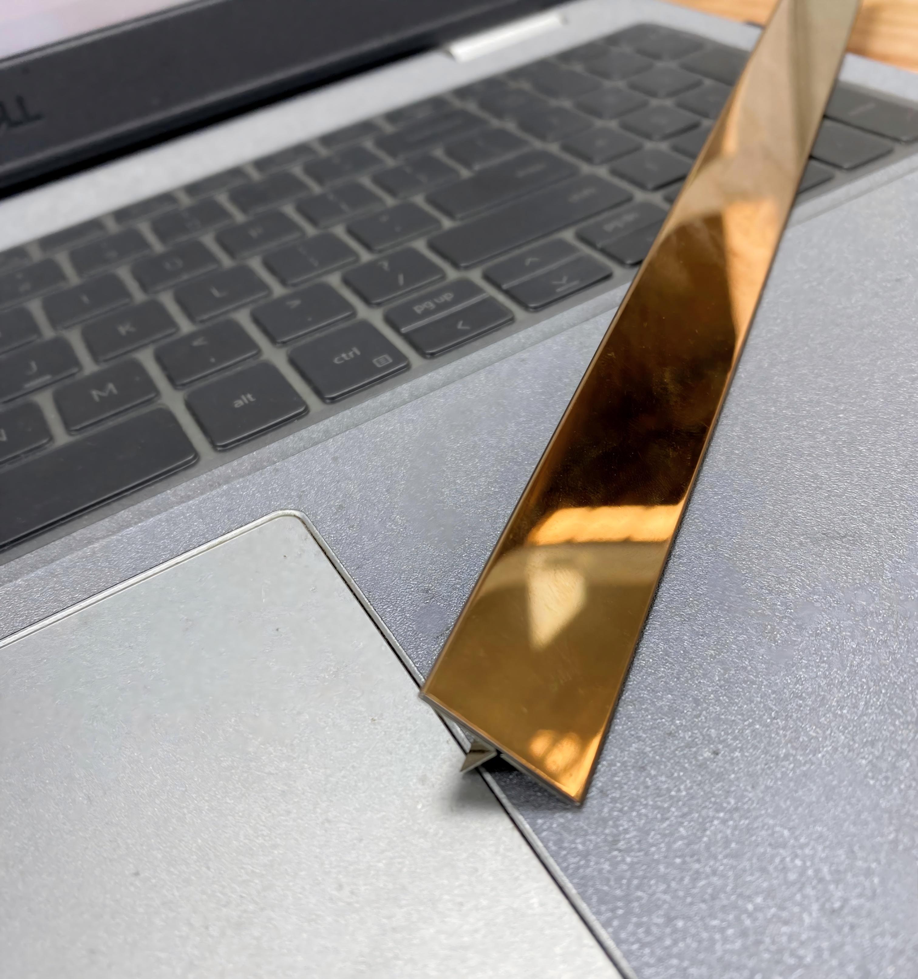 Stainless Steel Decorative T profile V-grooved Style