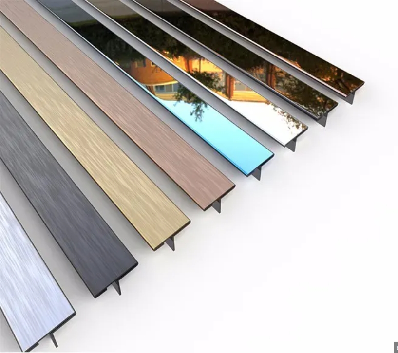 Decorative T profiles V-grooved Style