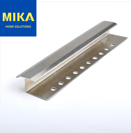 Z-shaped T profiles for flooring dividing
