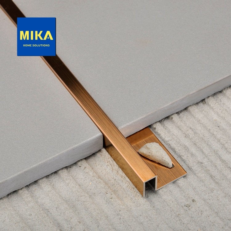 Stainless Steel Round Shape Edging Tile Trim Profile