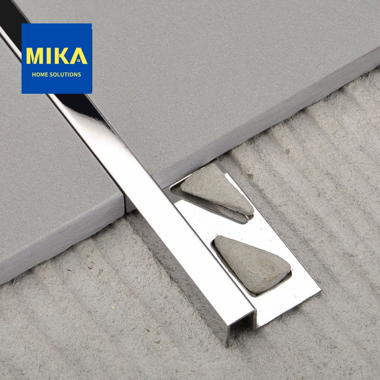 Stainless Steel Round Shape Edging Tile Trim Profile