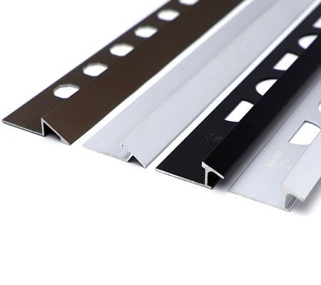 Aluminum Triangle Shaped Transition Tile Trim 