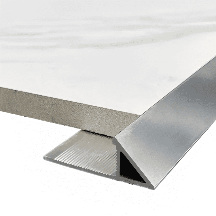Aluminum Triangle Shaped Transition Tile Trim 