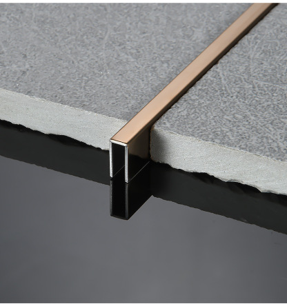 Stainless Steel U channel border listello profile 