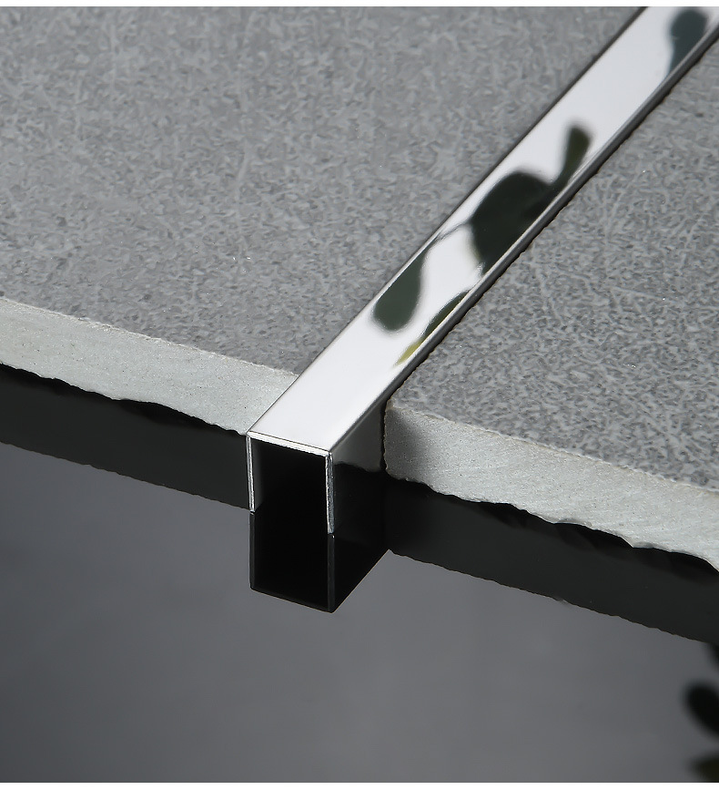 Stainless Steel U channel border listello profile 