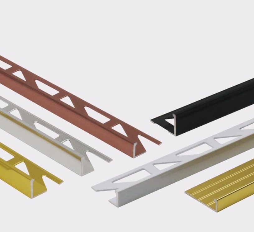 Aluminum Streight L Shaped Edged Tile Trim