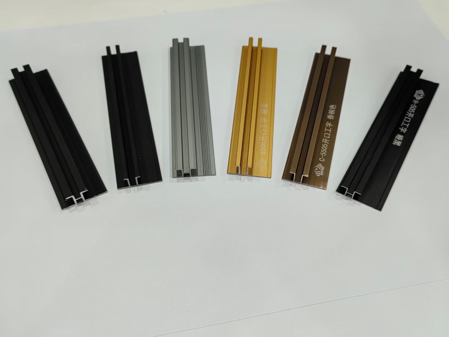 Aluminum border profile for wpc wall panel spcflooring uvmarblesheet wall cladding MDF Gypsumboard