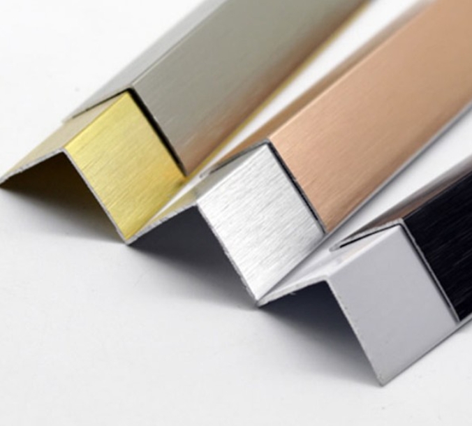 Aluminum Corner Tile Profile For Wall Covering