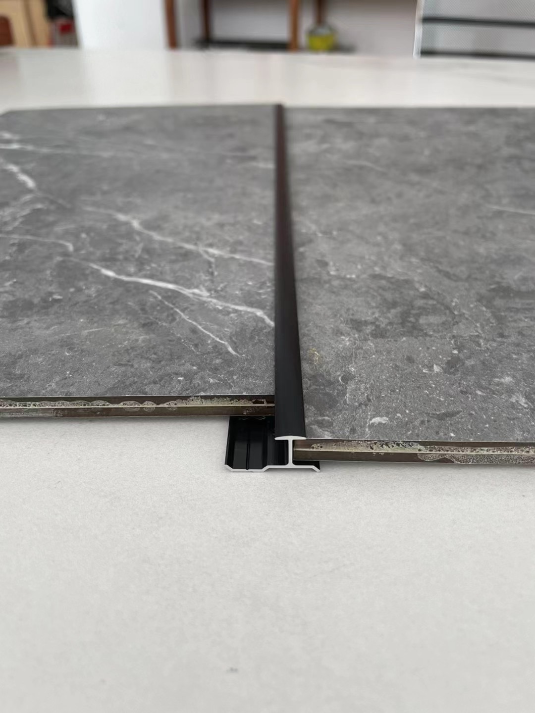 Aluminum joint for wpc wall panel spcflooring uvmarblesheet wall cladding MDF Gypsumboard