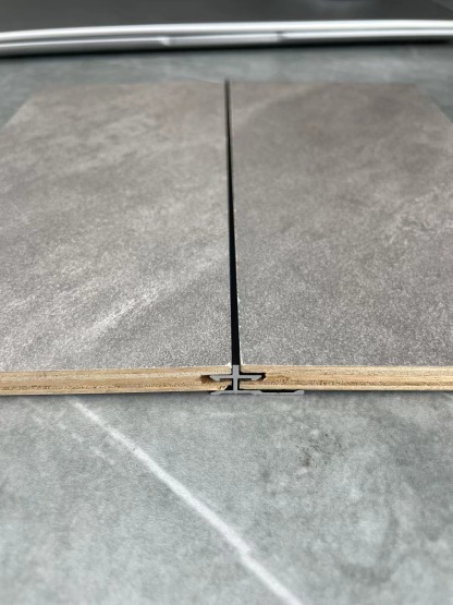 Aluminum  profile for wpc wall panel spcflooring uvmarblesheet wall cladding MDF Gypsumboard