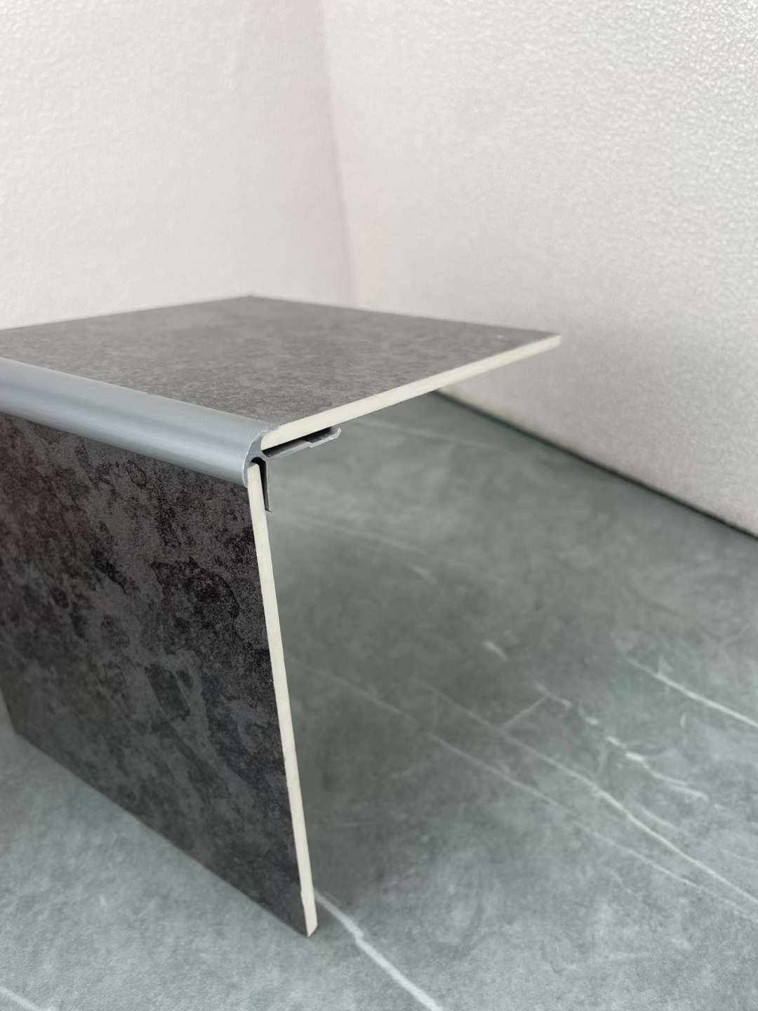 Aluminum corner profile for wpc wall panel spcflooring uvmarblesheet wall cladding MDF Gypsumboard