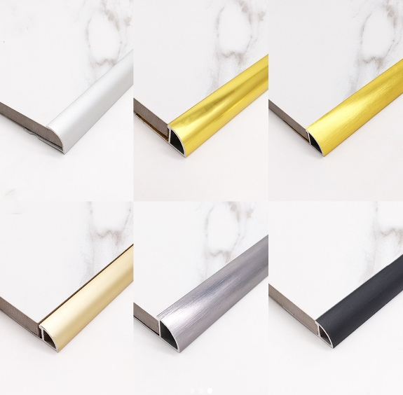 Aluminum Round Shaped Edged Tile Trim