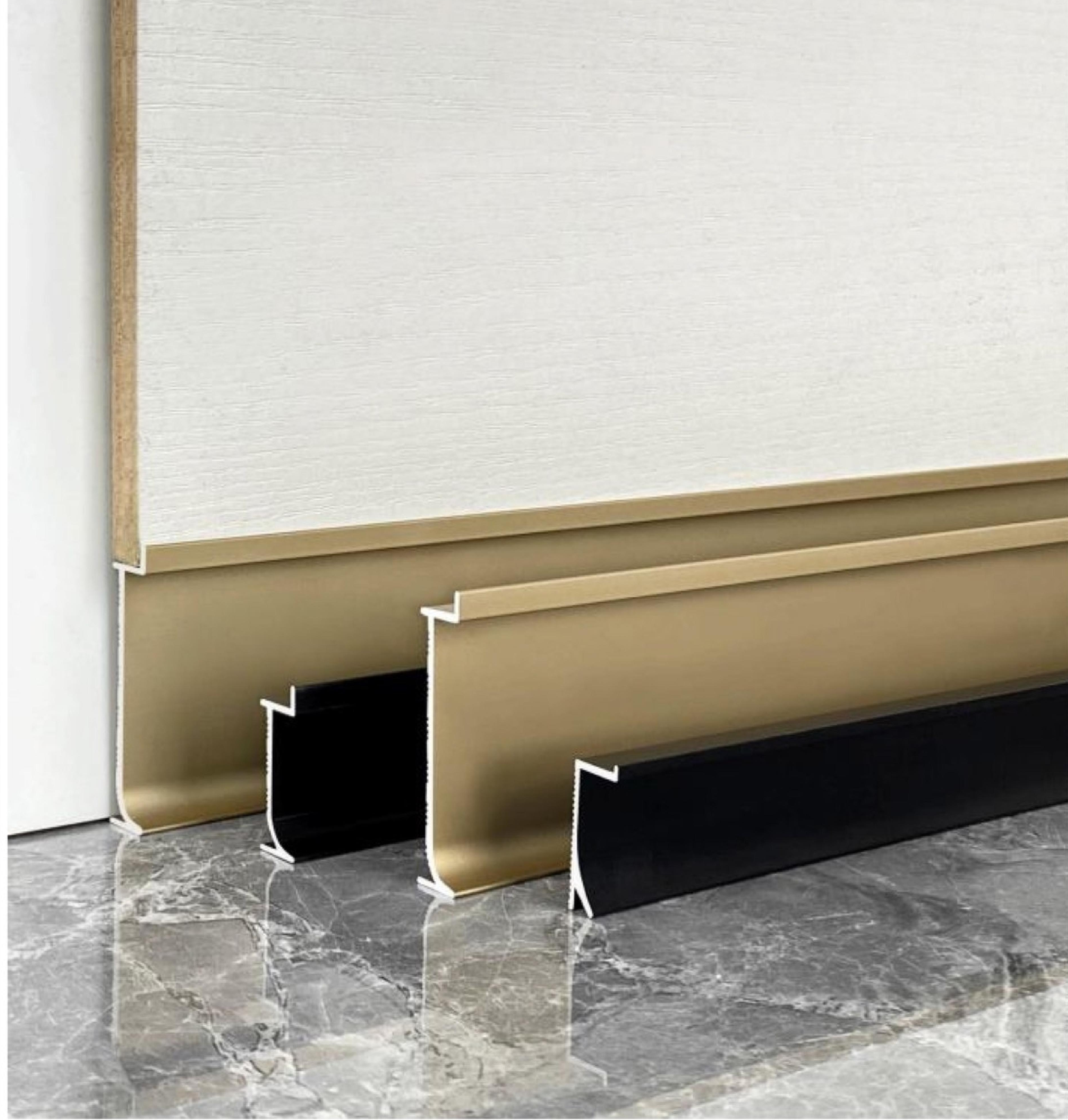 Aluminum skirting board-Embedded style-SK5