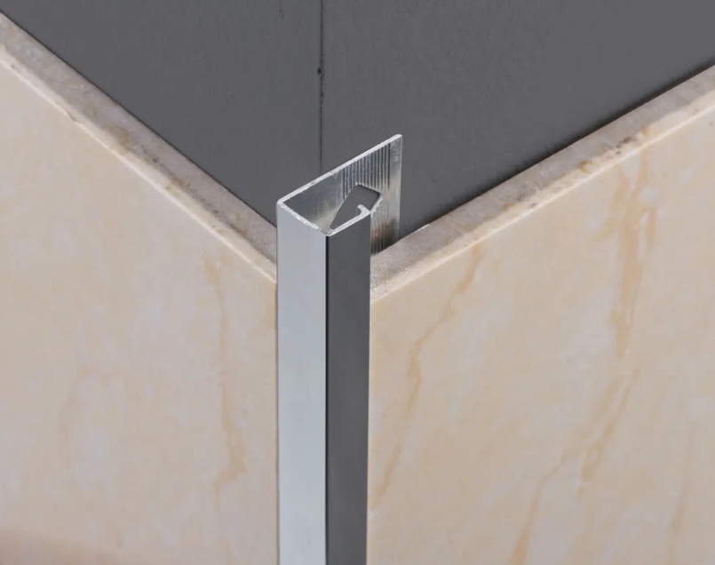 Aluminum Square Edged Tile Trim