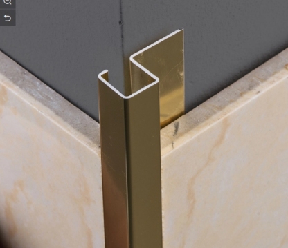 Aluminum Square Edged Tile Trim