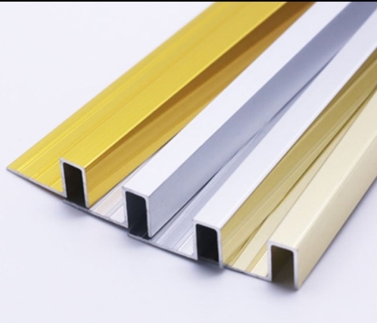 Aluminum Square Edged Tile Trim