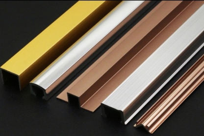 Aluminum Square Edged Tile Trim