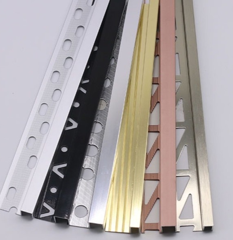 Aluminum Square Edged Tile Trim