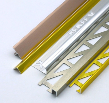 Aluminum Square Edged Tile Trim