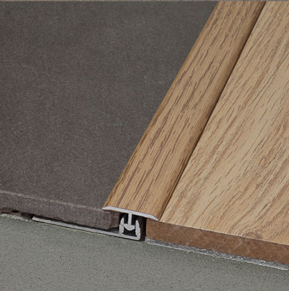 Aluminum T Shaped Transition Tile Trim For Floor And Wall