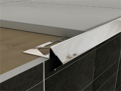 Stainless Steel Protecting Profile For Steps And Countertops