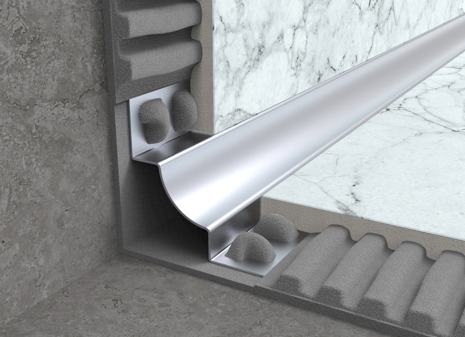 Stainless Steel Cove Profile For Wall 