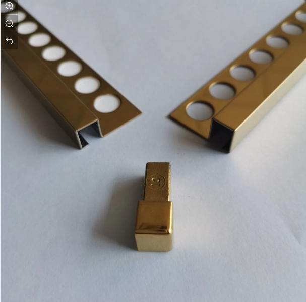 Stainless Steel Square Edged Tile Trim Profile