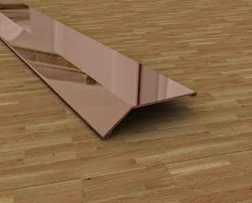 Stainless Steel Sloping Edge-Levelling Flooring Profile