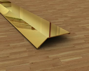 Stainless Steel Sloping Edge-Levelling Flooring Profile