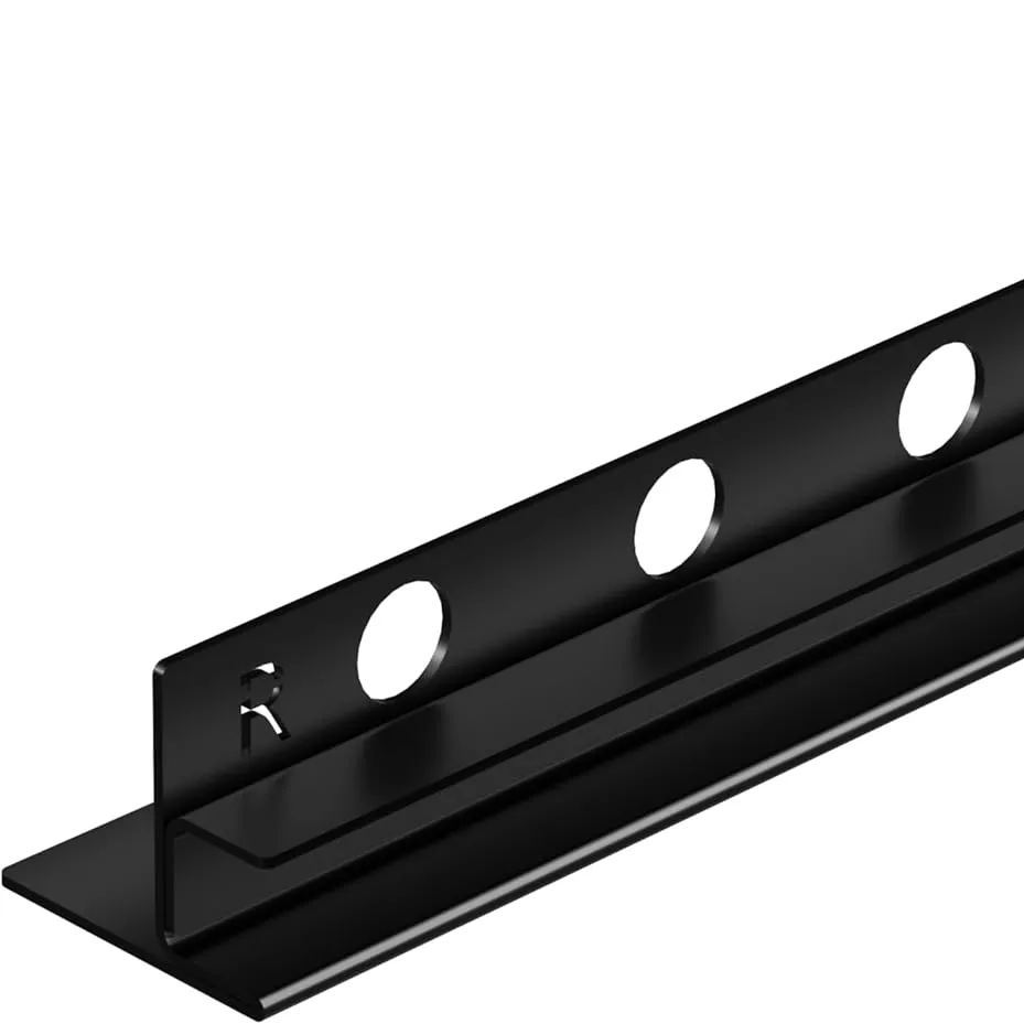 Stainless Steel F Channel Sloping Glass Support Profile For Shower Stall right