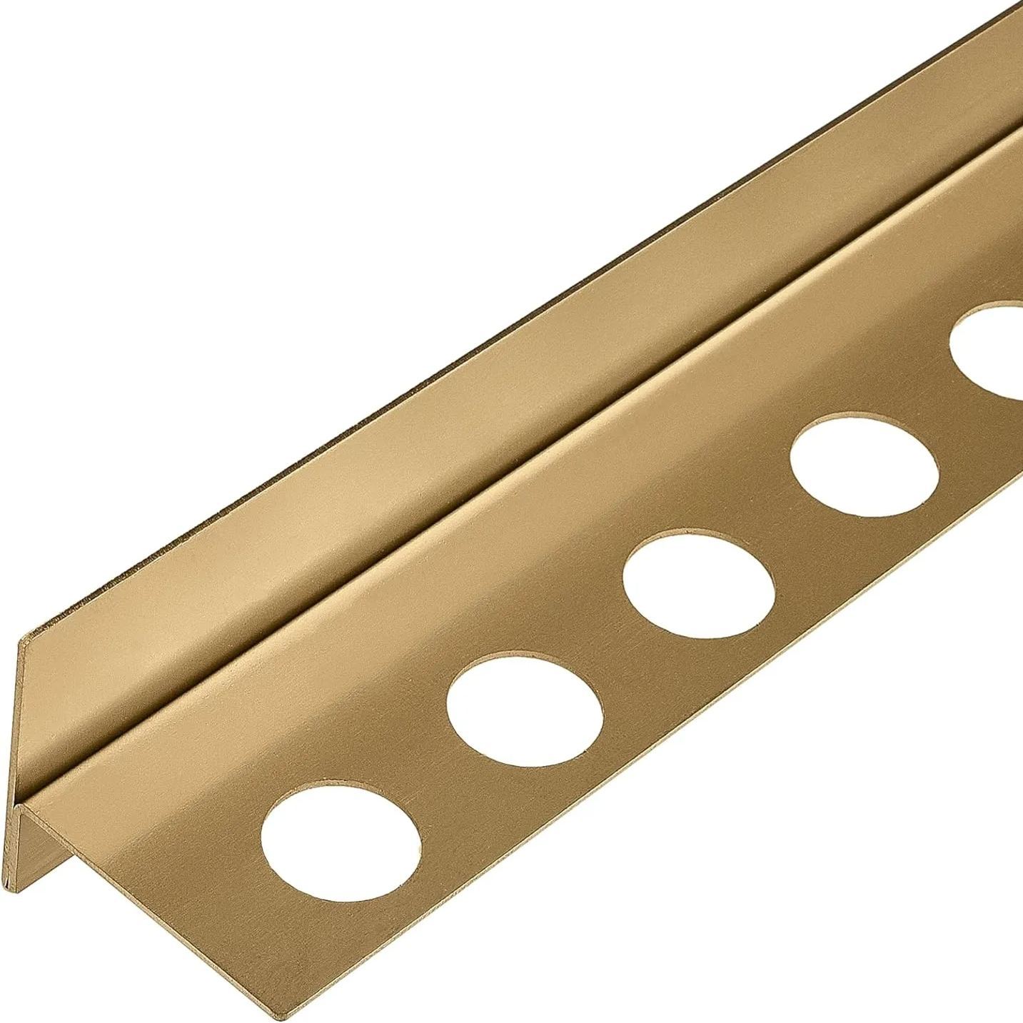 Stainless Steel Shower Profile Slope Profile For Walk-In Shower left