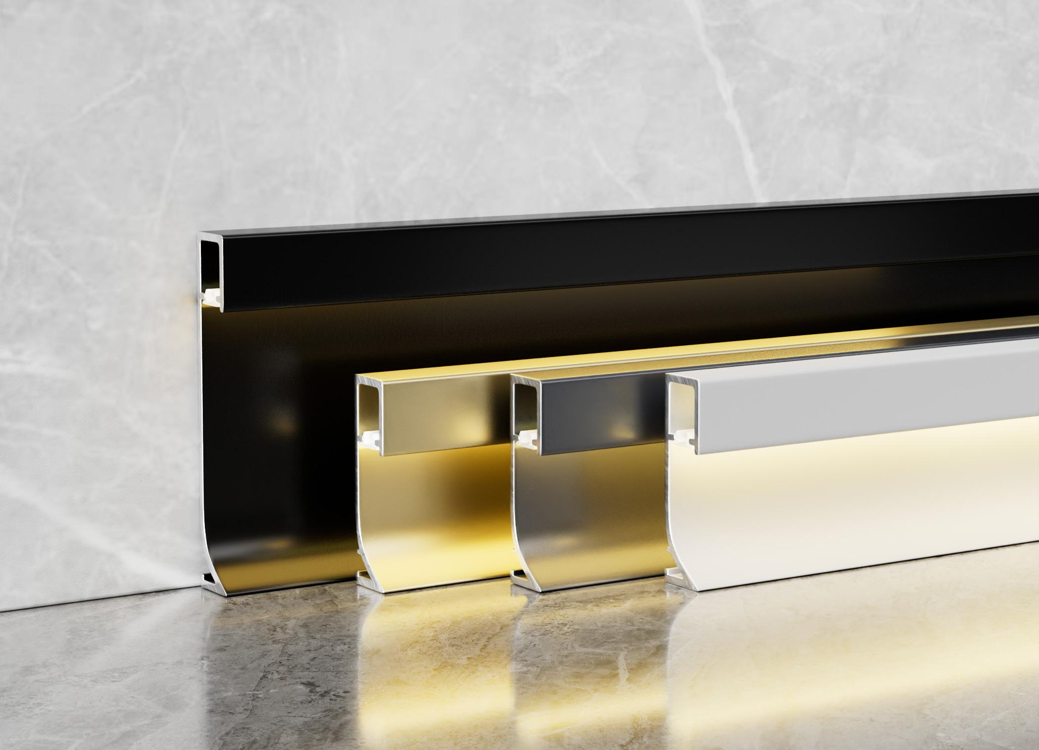 Led aluminum skirting board-SKL3