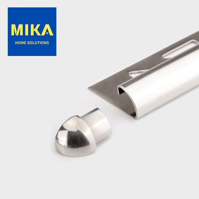 Stainless Steel Round Shape Edging Tile Trim Profile