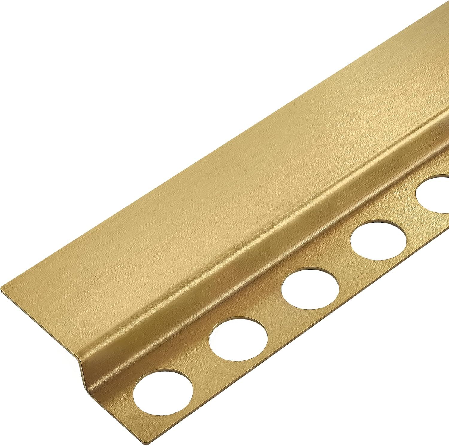 Stainless Steel Gradient Profile Wedge Profile Shower for Shower Stall, Reducer Wedge,Glass Profile, front