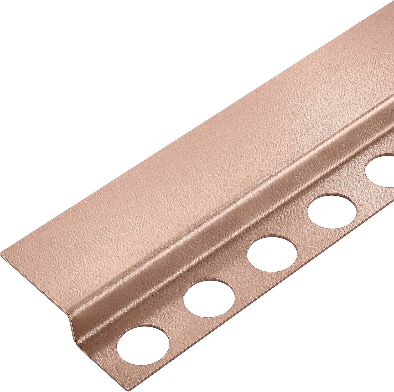 Stainless Steel Gradient Profile Wedge Profile Shower for Shower Stall, Reducer Wedge,Glass Profile, front