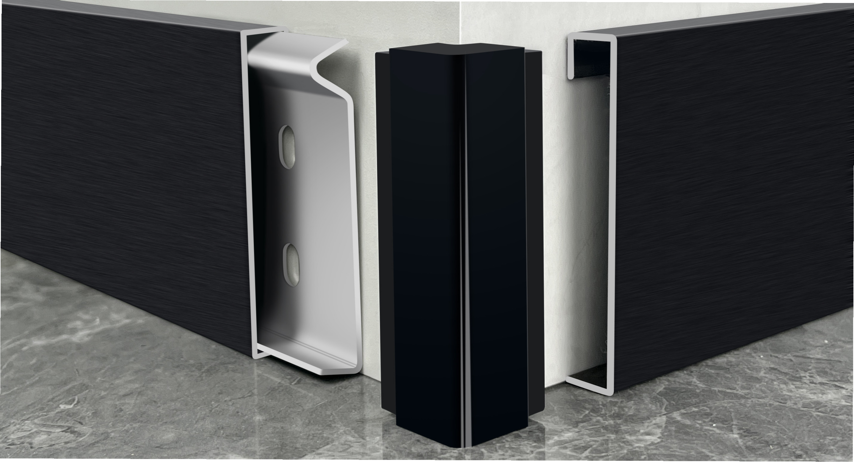 Stainless Steel Skirting Board Profile