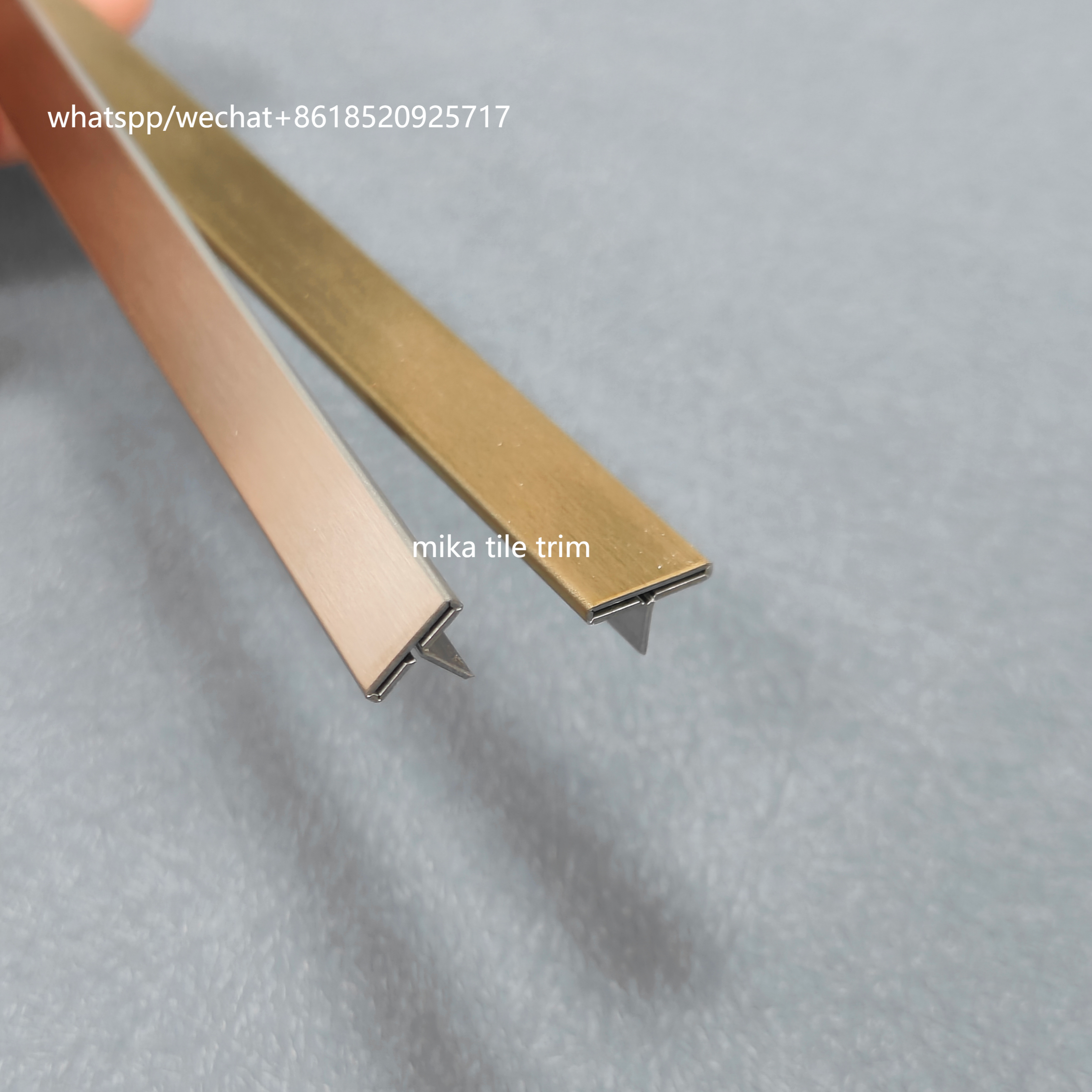 Stainless Steel Decorative T profile 12mm T patti