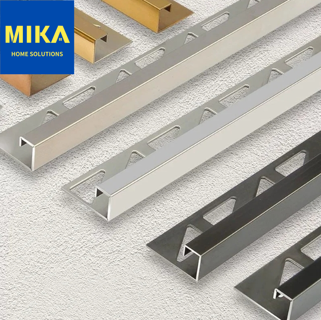 Stainless Steel Square Edging Tile Trim Profile