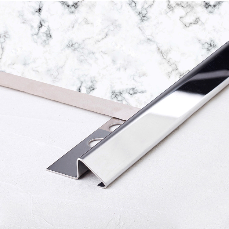 Stainless Steel Tile Edge Profile For Floor Transition and Wall