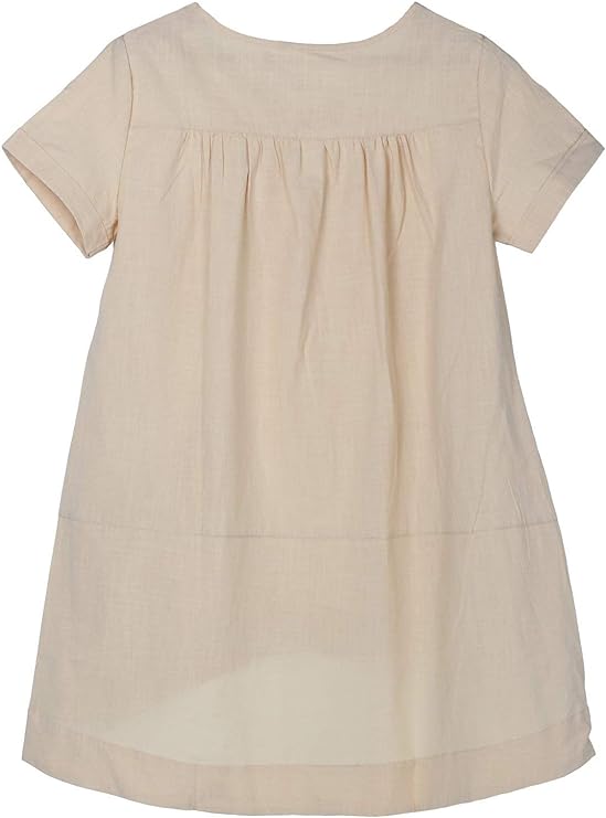 Women's Cotton Linen Short Sleeve Tunic/Top Tees